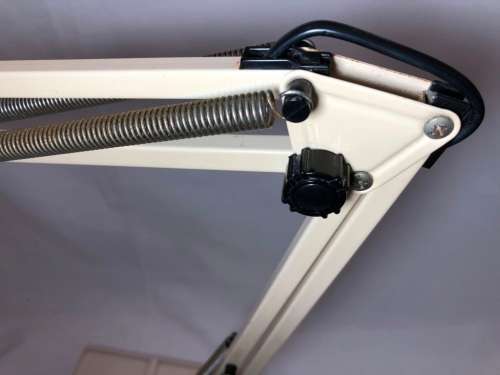 VINTAGE ARCHITECT LAMP WITH BASE - WORKING