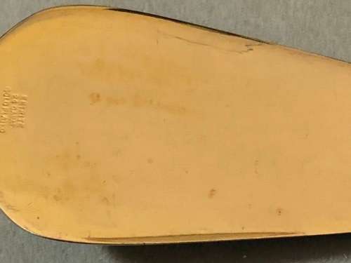 VINTAGE 24 CT GOLD PLATED CAKE LIFTER - EETRITE