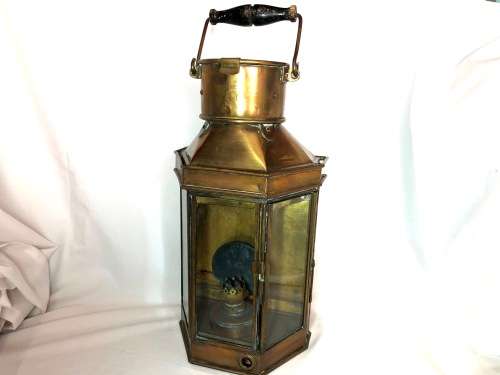 Extremely rare S and Co antique lantern - the perfect display piece