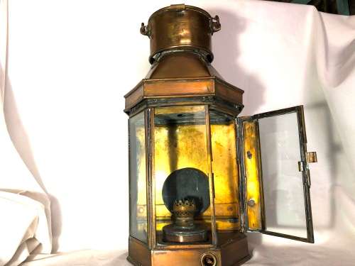 Extremely rare S and Co antique lantern - the perfect display piece