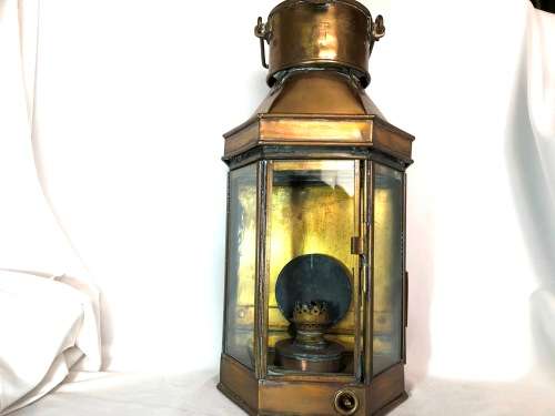 Extremely rare S and Co antique lantern - the perfect display piece