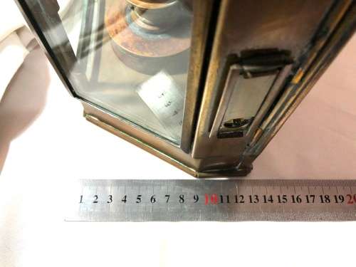 Extremely rare S and Co antique lantern - the perfect display piece