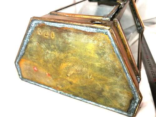 Extremely rare S and Co antique lantern - the perfect display piece