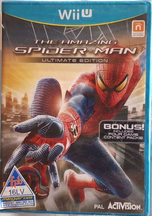 The Amazing Spider-man Wii U Game New Sealed