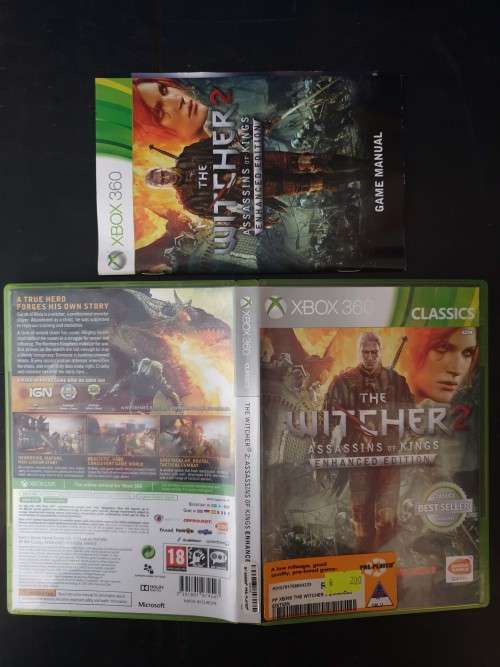 The Witcher 2: Assassin's Of Kings Xbox 360 Used