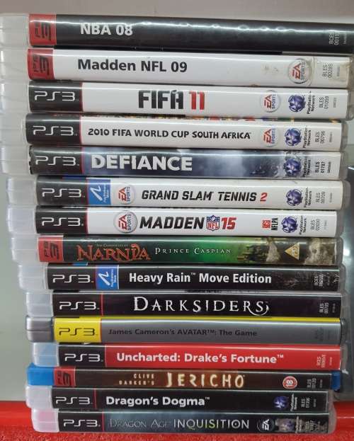 PS3 15 Games Bundle Used