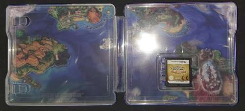 NDS - Pokemon Heartgold in Pokemon Moon Steelbook Case
