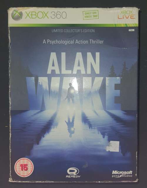 Xbox 360 - Alan Wake Limited Collectors Edition Game Used