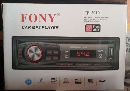Fony Car MP3 player Bluetooth, USB, SD, Aux, FMBrand New