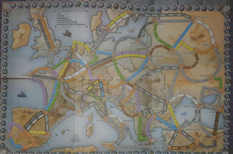 Ticket to ride Europe Board Game Brand New