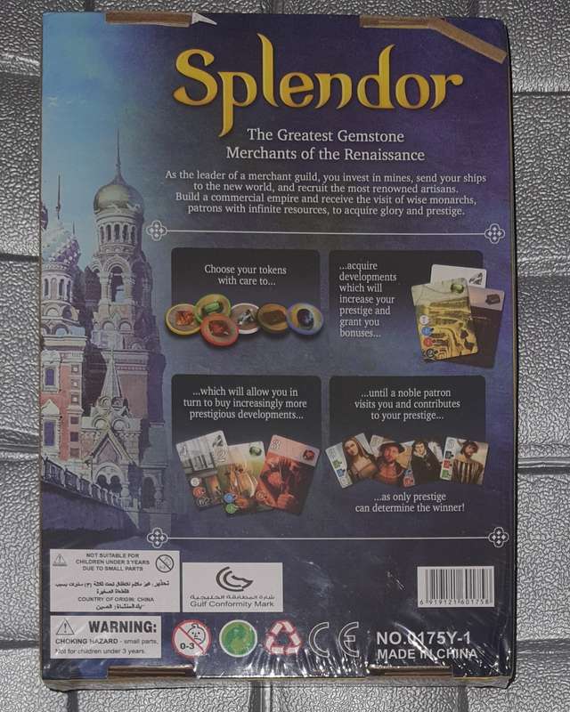 Splendor Board Game Brand New