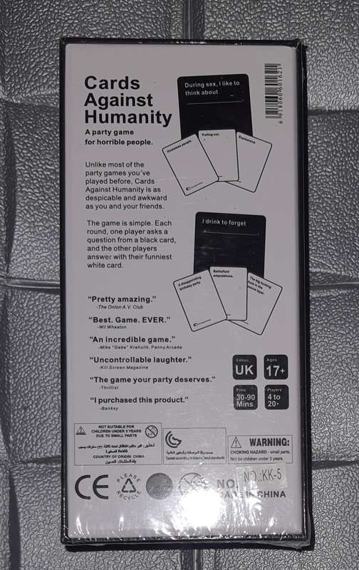 Cards Against Humanity Brand New
