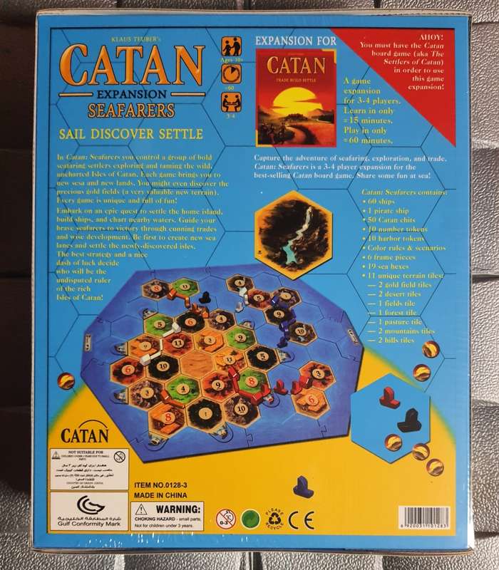 Catan Seafarers Expanssion Brand New Sealed