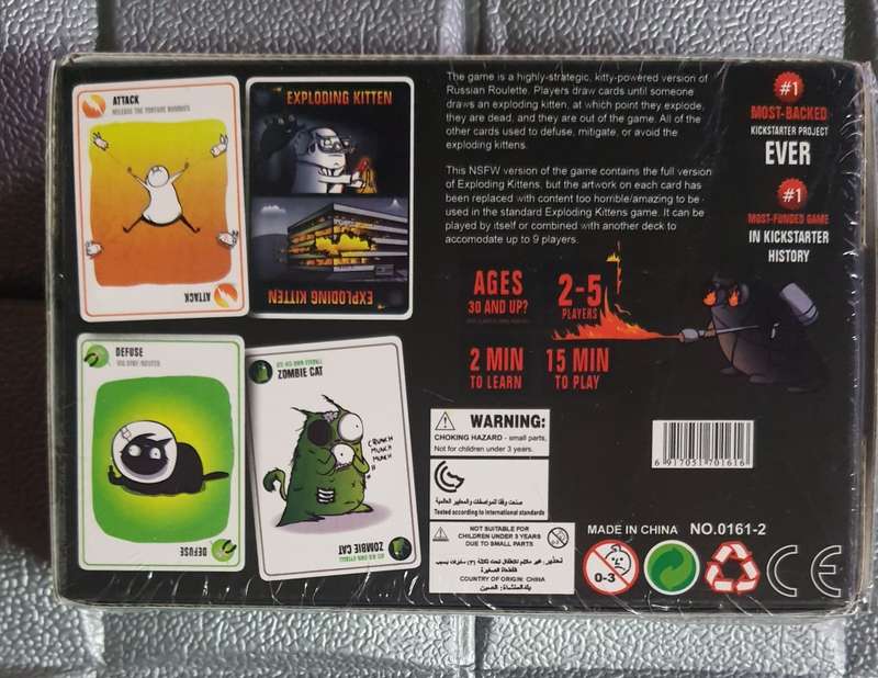 Exploding Kittens plus NSFW Pack Brand New
