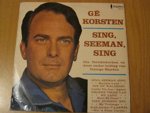 Ge Korsten - Sing Seeman Sing - Vinyl LP