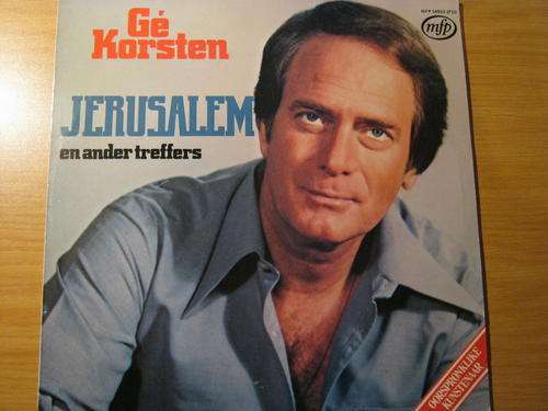 Ge Korsten - Jerusalem En Ander Treffers - Vinyl LP