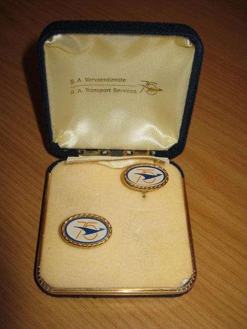 SA Transport Collectible Cuff-links 1910-1985