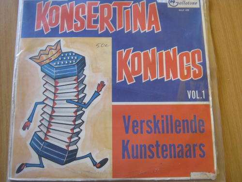 Konsertina-Konings Vol1 - Vinyl LP