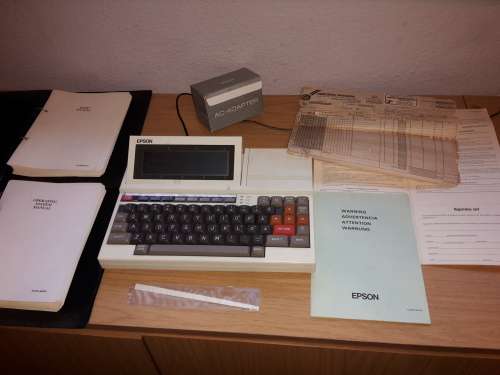 Epson Pine Portable Computer PX-4 SHIPPING INCLUDED PostNet