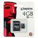 4GB Memory Card with Adaptor