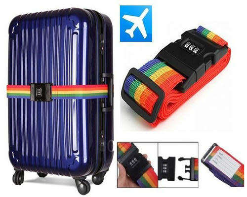 Luggage Strap Luggage Tag Combination Lock