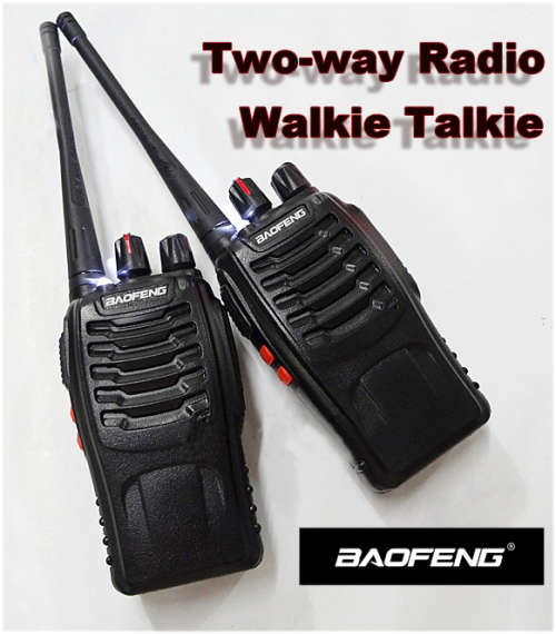 *LOCAL STOCK* 2 X Professional Two-way Radios Transceiver Handheld Interphone