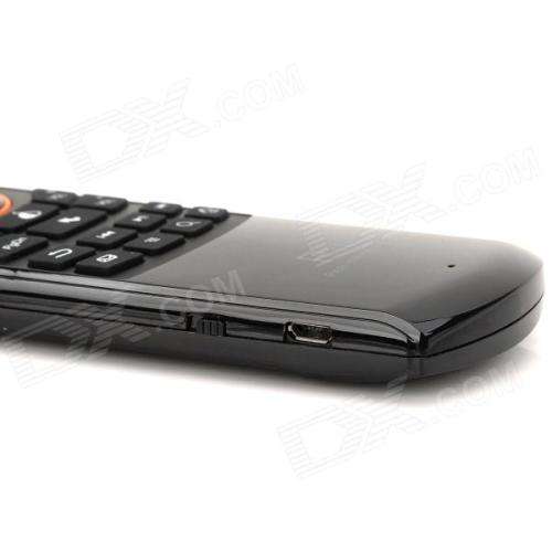 RII RT-MWK25 2.4GHz Wireless 44-Key Air Mouse / Keyboard / IR Remote Controller