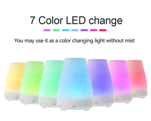 100ml Essential Oil Cool Mist Humidifier with Adjustable Mist Mode ,Waterless Auto Shut-off  Unboxed