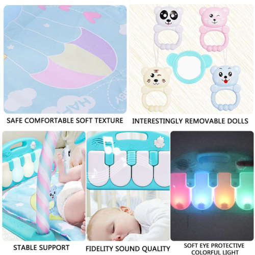 Kick and Play Piano Gym for Baby Musical Activity Play Mat Newborn Toys  Unboxed