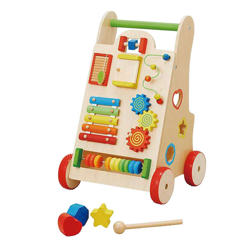 Wooden Activity Walker Toy for Baby  Unboxed