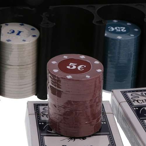 Texas Holdem Poker Chip Set-200 Piece Chips Unboxed