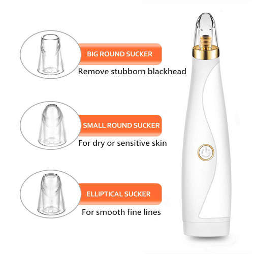 Blackhead Remover Pore Vacuum Cleaner with 3 Sucker Heads Unboxed