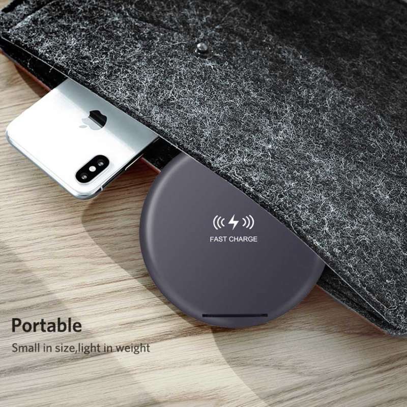 10W Fast Qi Wireless Charger For iPhone Samsung Unboxed
