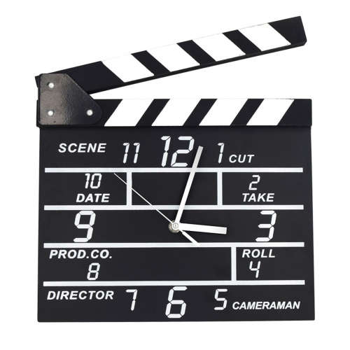 Movie Set Wall Clock Unboxed
