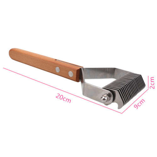 Pet Grooming Undercoat Rake, Dematting Tool Unboxed
