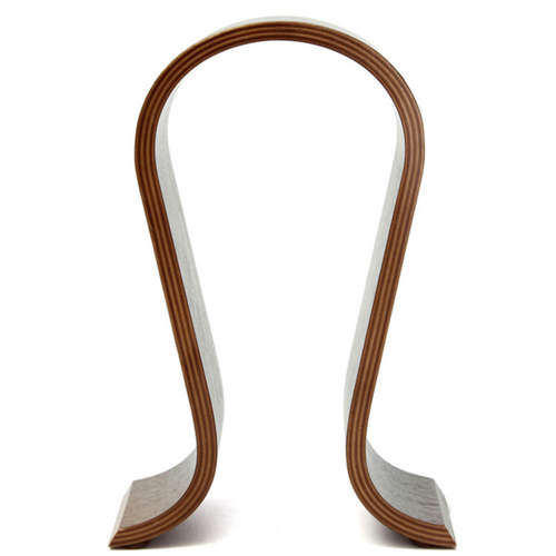 Classic U Shape Wooden Headphones Stand Holder Unboxed