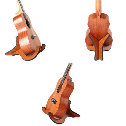 Portable Wooden Guitar Stand Unboxed
