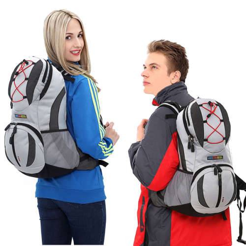 Outdoor Sport Hiking Backpack-Gray Unboxed