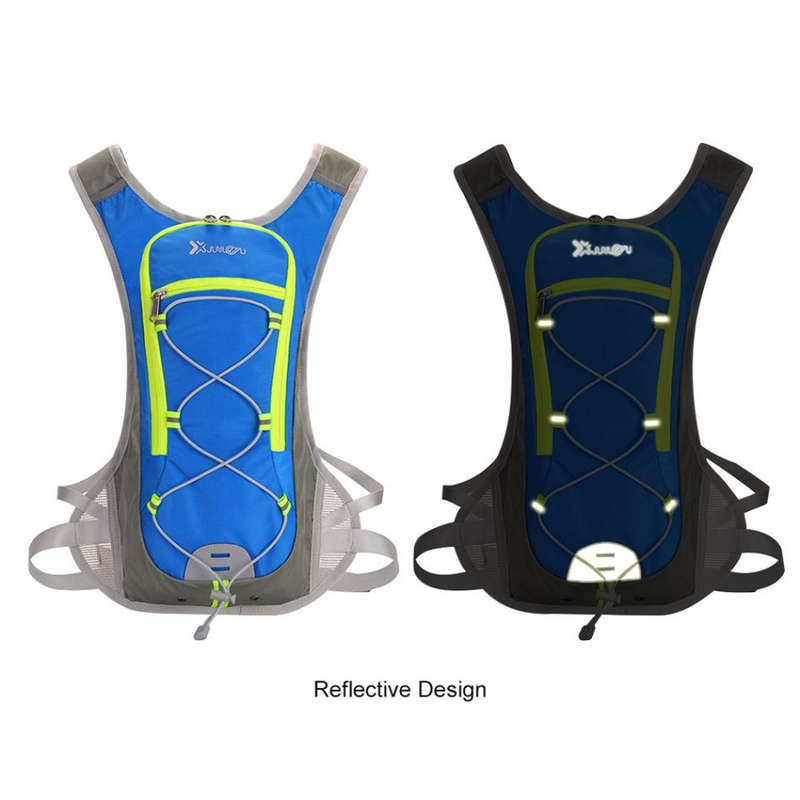 Ultralight Cycling Hydration Backpack - Blue Unboxed
