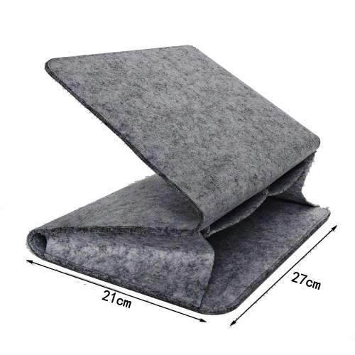 Bedside Deskside Caddy Felt Storage Organizer-Dark Gray Unboxed