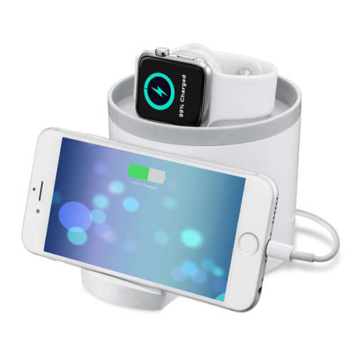 3-USB Port Charging Station for Apple Watch & Phone Unboxed