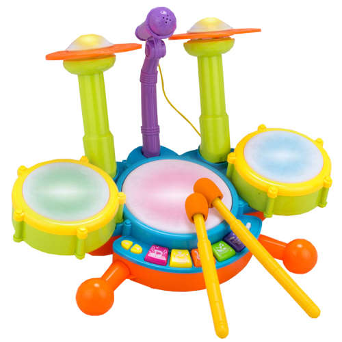 Drum Set For Kids Electronic Mini Pad Unboxed
