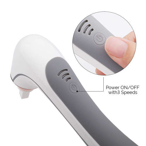 Portable 3 Level Electric Makeup Brush Cleaner Kit-White Unboxed