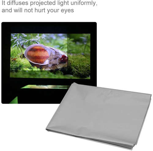 60inch 4:3 3D HD Portable Foldable Anti-Light Curtain Projector Screen Unboxed