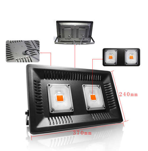 Waterproof 100W Full Spectrum COB LED Grow Light for Indoor Plants Unboxed