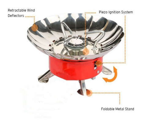 Windproof Camping Stove Unboxed