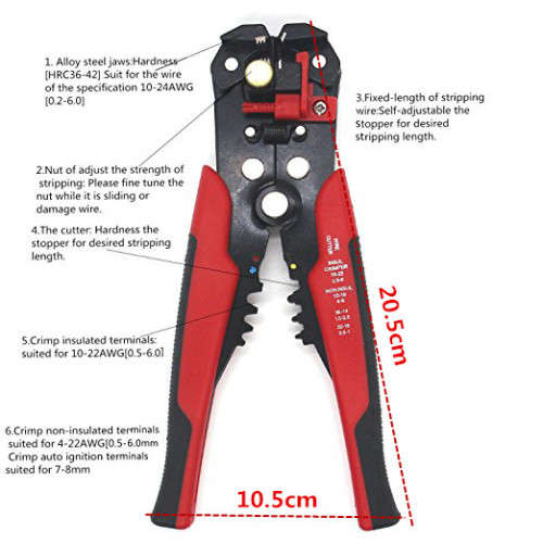 8 Inch Automatic Cable Stripper Unboxed