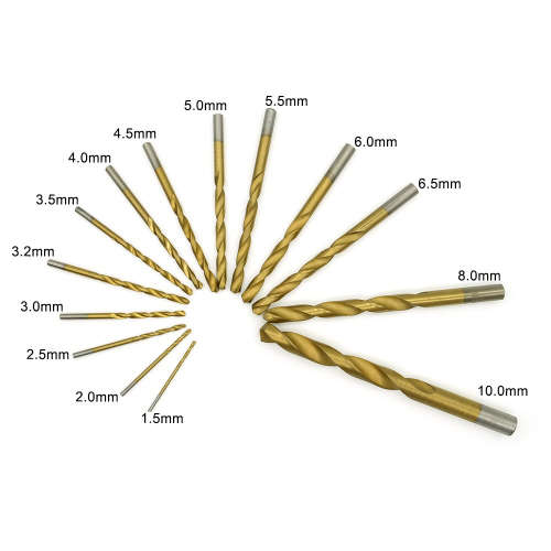 HSS Metric 1.5-10mm Titanium Coated Drill Bit Set - 99 Piece Unboxed