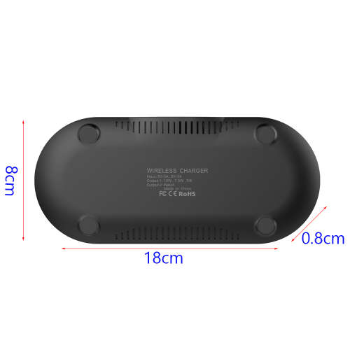 Dual Wireless Fast Charger for Phone & iwatch Unboxed