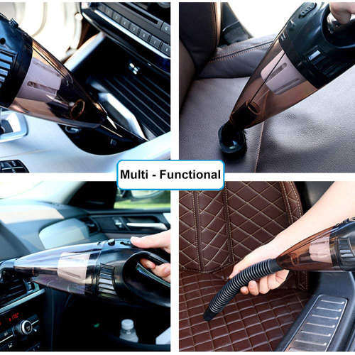Portable Mini 12V High-Power Car Vacuum Cleaner Unboxed